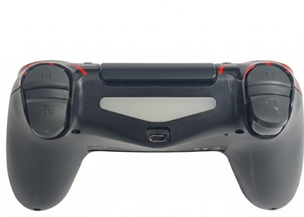 WIRELESS CONTROLLER COMPATIBLE WITH PS4/SLIM/PRO – HIGH-PERFORMANCE GAMEPAD WITH DUAL VIBRATION, 6-AXIS MOTION SENSOR, ENHANCED TOUCHPAD, AND 3.5MM AUDIO JACK (Spider)