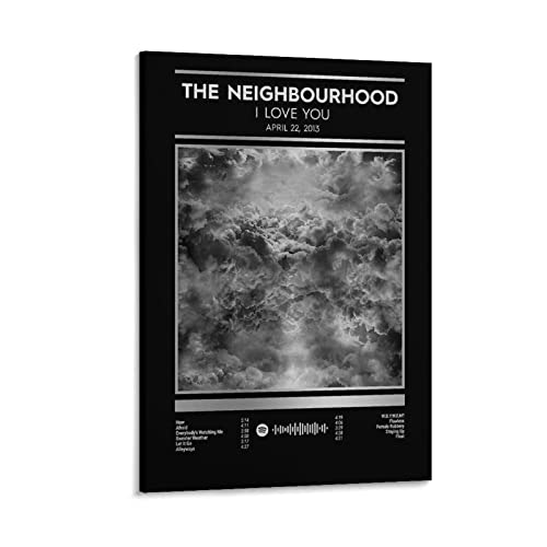 Poster sur toile The Neighbourhood I Love You 3 cadre cadeau idéal