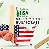 Perfect Stix Jumbo Birchwood Craft Sticks, 6 x 3/4 inches, Natural, 1000 Count, Made in USA #2