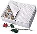 Richards Homewares Vinyl Cup Chest with Heavy Dividers-White