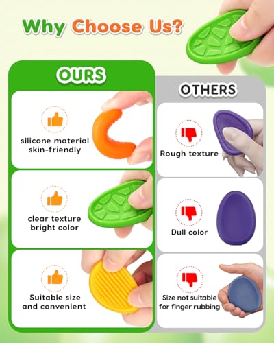 Fidget Toys Sensory Stone for Kids: 48 Pack Textured Worry Stones - Bulk Fidgets for Classroom Prizes Gooide Bag Stuffers - ADHD Tools for Autism Kids Calming - Gifts Christmas Stocking Stuffers - Image 6