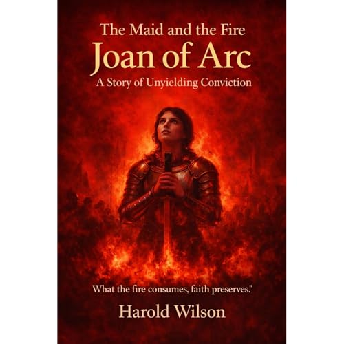 The Maid and the Fire: Joan of Arc Audiolibro Por Harold Wilson arte de portada