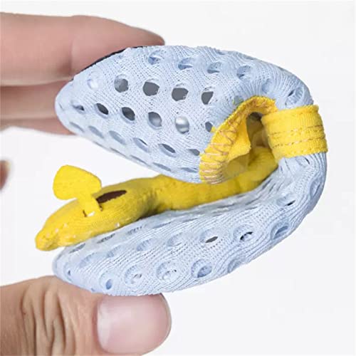 sfdgfhyf Little Boys Cartoon Sneakers Toddler Girls Anti Slip Socks Cute Floor Socks Mesh Breathable Ankle (Pink, 18-24 Months)3