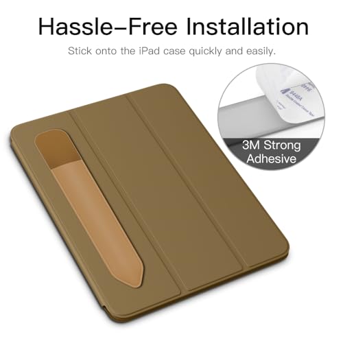 Image of MoKo Adhesive Pencil Case Holder Sticker for Apple Pencil, Mocha Mousse