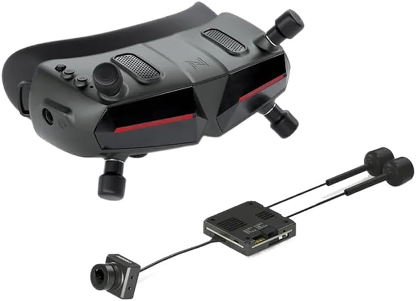 Walksnail Avatar HD Goggles X 1080P 100FPS FOV50 Compatible With Drones Gyro Bluetooth Wi-Fi Module 7-26V(With Kit V2 Dual)