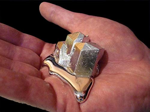 80g Gallium Metall 99,99% | 4N Ga 31 | Flüssiges Metall (4 x 20g) | seltene Erden | Schmelzgallium | DIY-Experiment | sicher verpackt 80g Gallium Metall 99,99% | 4N Ga 31 | Flüssiges Metall (4 x 20g) | seltene Erden | Schmelzgallium | DIY-Experiment | sicher verpackt