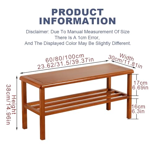 Solution de rangement de couloir compacte avec banc en bois - 3