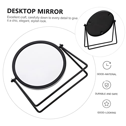 Espejo de Mesa Giratorio Decorativo para Maquillaje miniatura 2