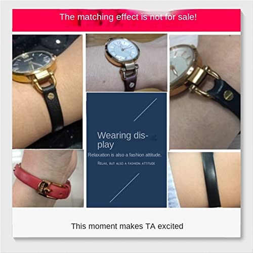 Bracelet cuir 8mm pour Fossil ES4340 résoudez l'usure de votre montre femme - 7
