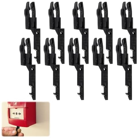 10 PCS Durable Fire Alarm Test Keys Cover