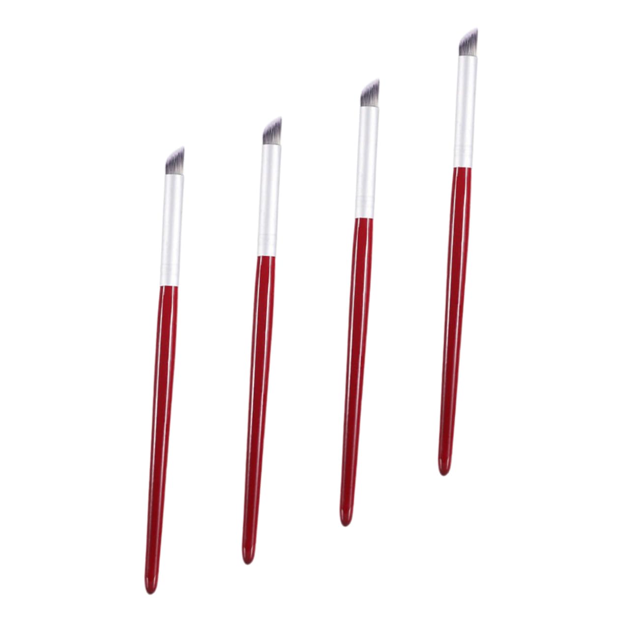 WEKADRIN 4Pcs Nail Art Brush Flexible Nail Drawing Tools for Manicure for Nail Art Lovers Easy to Use Durable Brushes for Creative Nail Designs