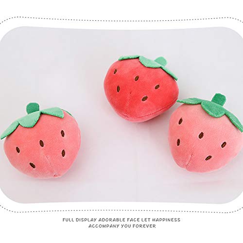 Nenalayo Throw Pillow Fruit Stuffed Toys Strawberry Plush Pillow Removable Fluffy Creative Gifts for Kids, Halloween Christmas Decorative Doll Toy Gift by Nenalayo - Image 5