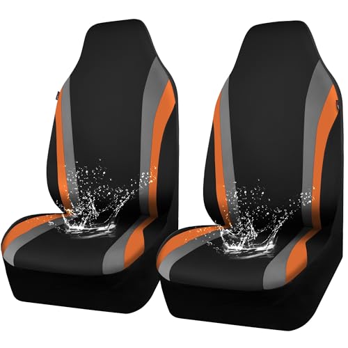 Image of CAR PASS Line Rider Neoprene Waterproof Car Seat Cover Full Set Universal Fit