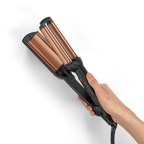 BaByliss Deep Waves fer à onduler wavy et céramique 160°C-200°C