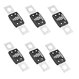 300A MEGA/AMG Fuses, 6 Pcs 300A MEGA/AMG High Current Fuse Bolt Down Auto Fuse Time Delay for Cars, Trucks, Construction Vehicles, Buses, Caravans, Marine (300A / 32V)