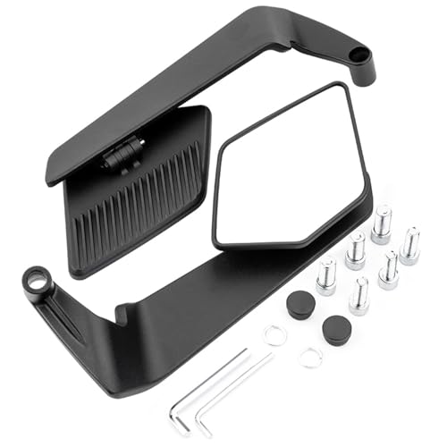 Espejos retrovisores ajustables con visión angular para Kawasaki Z900 2