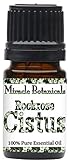 Miracle Botanicals Rockrose Cistus Essential Oil - 100% Pure Cistus Ladaniferus - Therapeutic Grade - 5ml