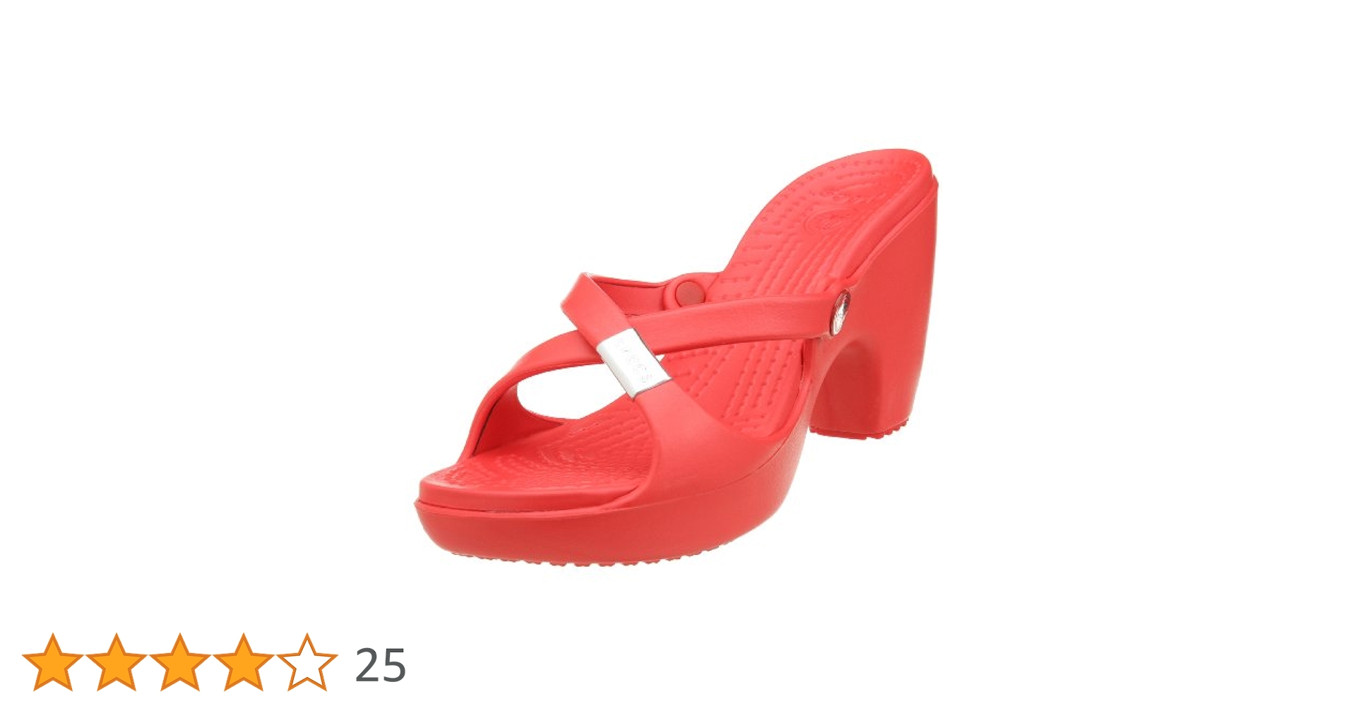 58■crocs クロックス サイプラスヒールサンダル(W8) crocs - 58□crocs クロックス サイプラスヒールサンダル(W8)の