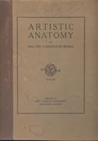 Artistic Anatomy, by Walter Farrington Moses. 50 Plates B002BCR4IG Book Cover
