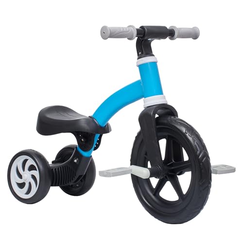 Banana Bike Baby Balance Tricycle for Toddlers, 3-in-1, Blue