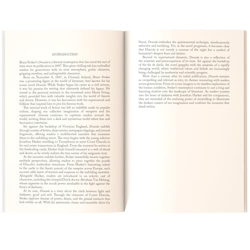 Image of Dracula | Horror & Mystery Classic | Unabridged (320 Pages) | Fiction Novel for Readers of All Ages By Bram Stoker (Classic Novels)