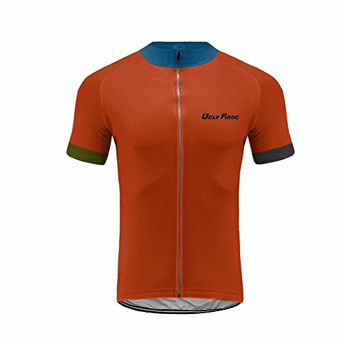 Maillot de cyclisme homme respirant UGLY FROG TFZD08 avec manches courtes d'été