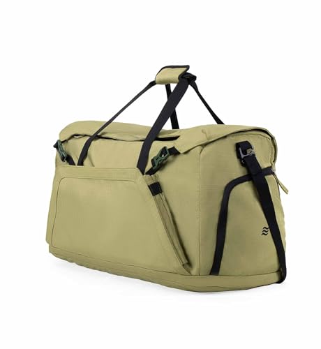 Image of Assembly 60L Duffle Bag for Travelling | Travel Bag for Men & Women with Shoe Compartment for Hiking, Trekking - Durable 600D Ripstop Fabric - Tear-Resistant | Scape