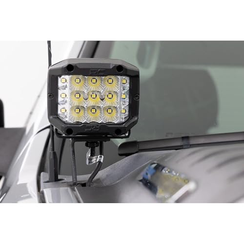 Kit de luces LED Ditch Rough Country 2" para Chevy Silverado 07-13 miniatura 4