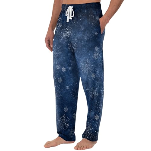 Men's Breathable Christmas Pajama Pants PJ2