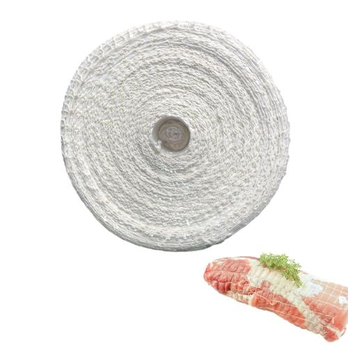 Cordel de Cocina, Hilo alimentario para Carne, Rollos, asados y proyectos de repostería, práctico para la Cocina del hogar y la preparación de Alimentos, 5 m