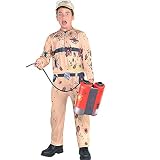 Bug Buster Jumpsuit Costume - Child Medium 8-10, 1 Pc