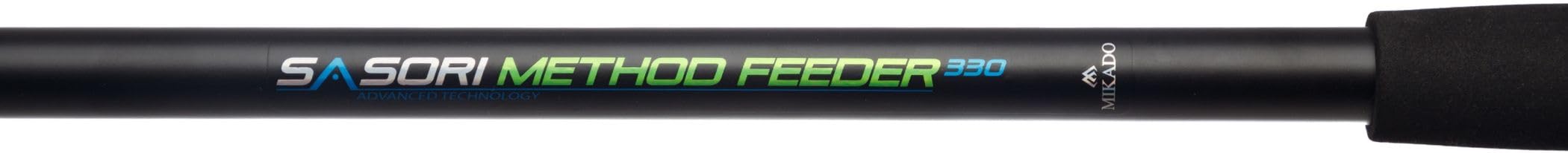 Mikado SASORI Method Feeder Canne à pêche au feeder 3 m / 234 g/poids inférieur à 80 g