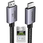 UGREEN 8K Câble HDMI 2.1 Certifié 10K 8K 60Hz 4K 240Hz Haute Vitesse 48Gbps Cordon HDMI Aluminium DynamicHDR Dolby Atmos HDCP Tressé en Nylon Compatible avec PS5 4 Xbox MacBook Pro Blu Ray HDTV (2M)