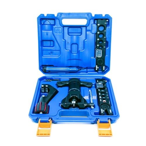 CUDTAPI Taladro eléctrico Manual de Doble propósito, expansor de Tubos de Cobre, Herramienta de enfriamiento de abocardado WK-806N-L