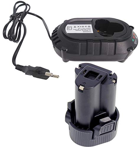 FengWings® BL1013 10.8V 1.5Ah Reemplace la batería + Cargador DC10WA Compatible con Makita BMR102 DMR104 BMR107 LXRM02 LXRM03 RMB100 DMR104 BMR10 DC10WB 194550-6 194551-4