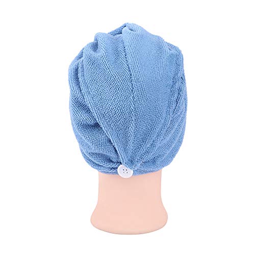 Microfiber Absorbent Hair Towels Towel/Hat/Cap Hair Dry Quick Dryer Bath Salon Towels For Gym, Bath, Spa, Shaving, Shampoo, Home Hair Drying (Yellow) #TOP3