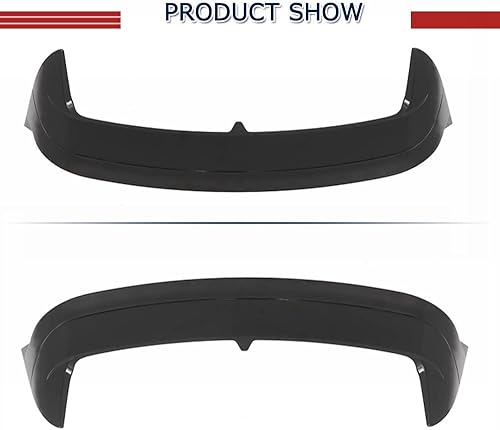 Miniatura 5 de Alerón trasero Mk8 para Volkswagen VW Golf 8 Mk8 GTI R 2021-2023 Alerón de techo trasero Alerón de ventana superior Outlet de fábrica (negro