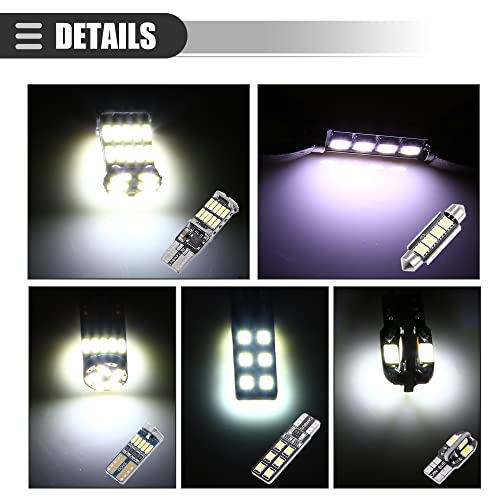 Luz LED Universal para Interior de Auto Motoforti T10 1 Set miniatura 5