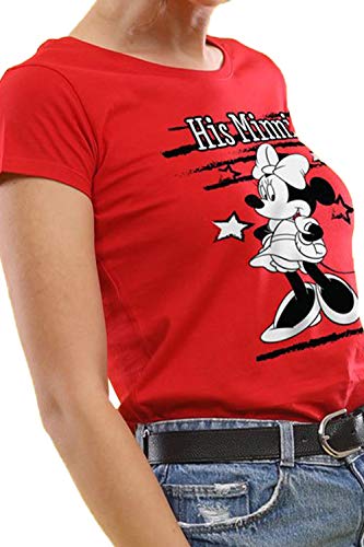 Image of Bon Organik Her Mickey His Minne Disney Tees for Couple
