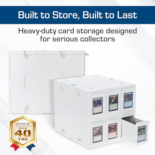 Image of BCW 6-Drawer Card Catalog, White