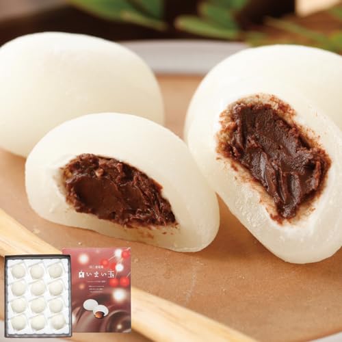 羽二重餅 チョコ 入り 白いまい玉 12個入り チョコレート マシュマロ 【ポスト投函可能】 1000円ポッキリ 餅 お餅 和菓子 スイーツ お菓子 福井 銘菓 北陸 ギフト 贈り物 お土産 お供え 内祝い お返し 母の日 父の日 バレンタインデー お中元
