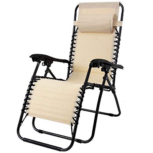 BAKAJI Sedia a Sdraio Pieghevole Sedia Relax da
