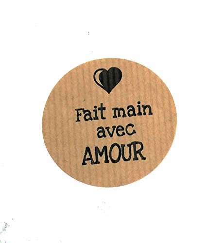100 Etiquettes Fait a main avec amour Cover