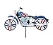 22 inch Patriotic Motorcycle Spinner