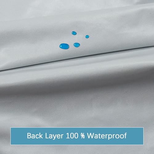 Biloban USBC11178 Full Size Mattress Protector Waterproof 2 Pack, Noiseless & Soft Coverage Mattress Cover Fitted Sheets With Deep Pocket Up To 14", Super Breathable & Easy Wash Mattress Encasement thumb #2