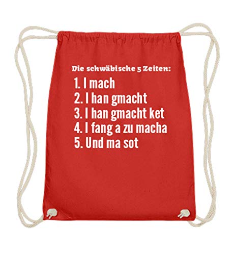Sac de gym Die soubische en coton rouge de qualité supérieure
