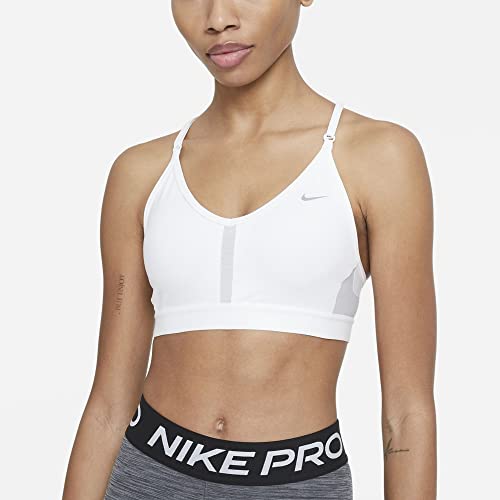 Nike Women's Dri-FIT Indy Light-Support Padded V-Neck Sports Bra (as1, Alpha, l, Regular, Regular, Large)2