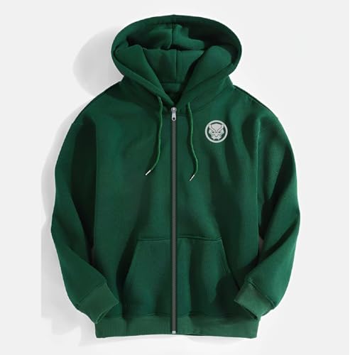 Image of Long Sleeve Regular Fit Hoodies with Zipper Closure Type Stylish Sweatshirt for Men