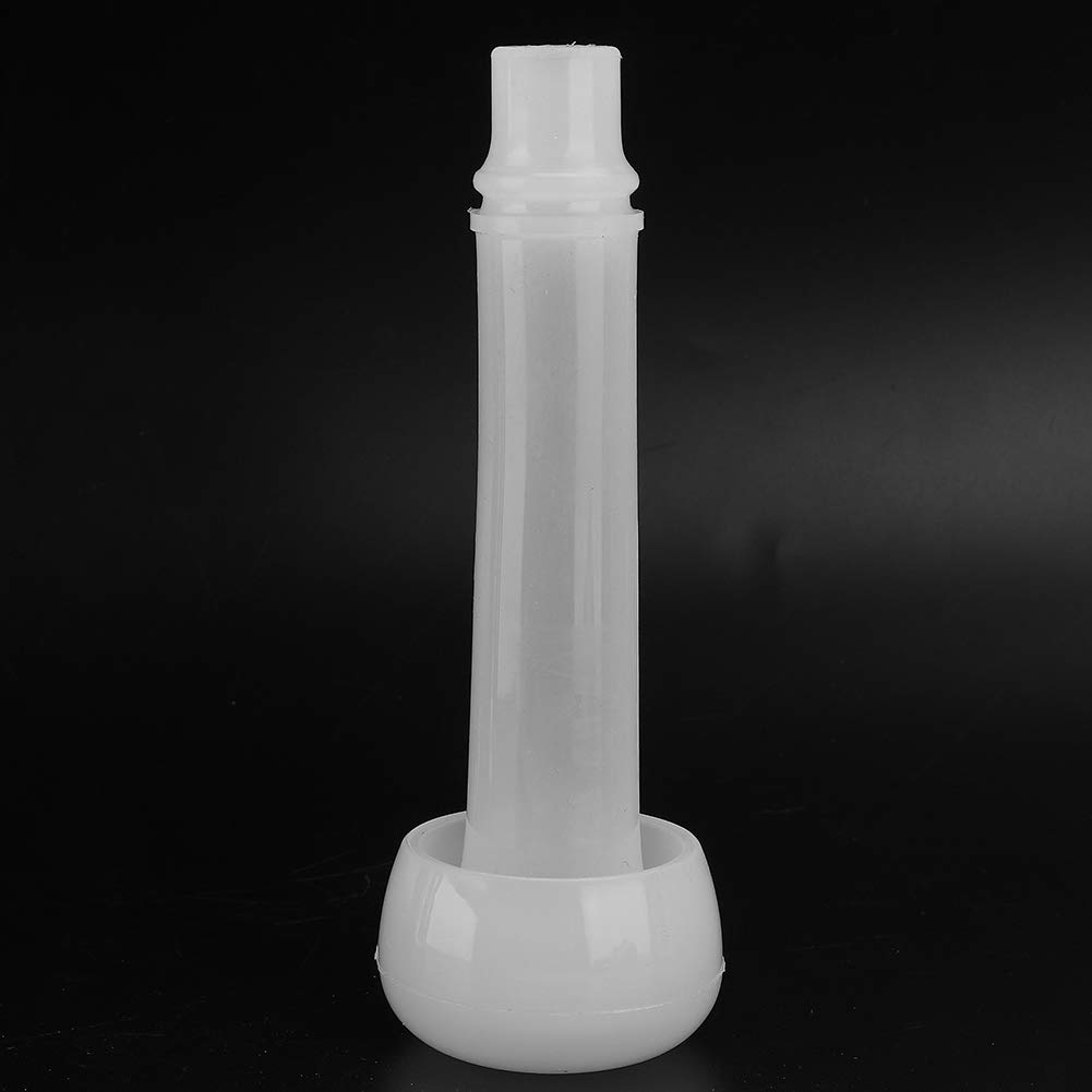 Zerodis Milchzitzenmaschine Weichgummi Round Head Milchabdeckung Melkfolie Innenabdeckung Melkbecher Zubehör für Rinderschafpferde Livest Melkfutter(#2)