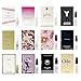 Yerinup Womens Perfume Sampler Sets Designer Fragrance Samples for Women Discovery High End Perfume Gift Set Travel Size Collection Women's Fragrance Sampler Set (12PCS)